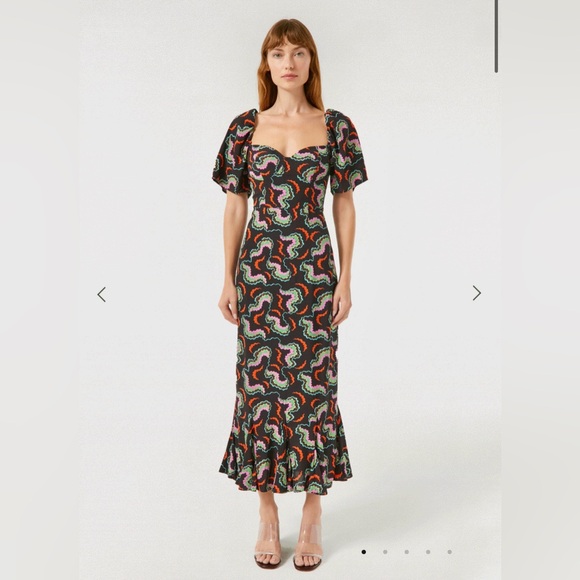 Rhode Ramona Dress in Soundwave - Picture 2 of 5